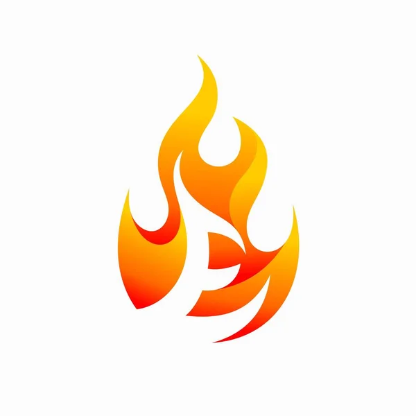 Conjunto de logotipo de fogo. Ilustração do vetor de fogo vermelho e  amarelo. Isolado sobre fundo branco imagem vetorial de artkovalev© 187077280