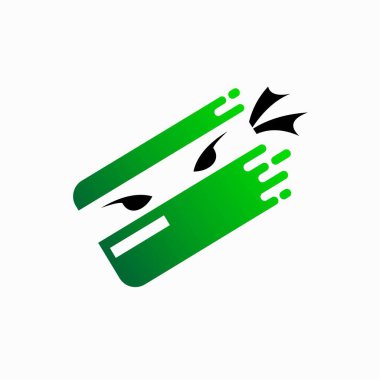 Ninja vektör logosu, Kredi kartı vektörü