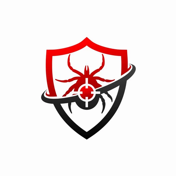 Kene ilaçlama logosu tasarımı, kalkan logosu tasarımı