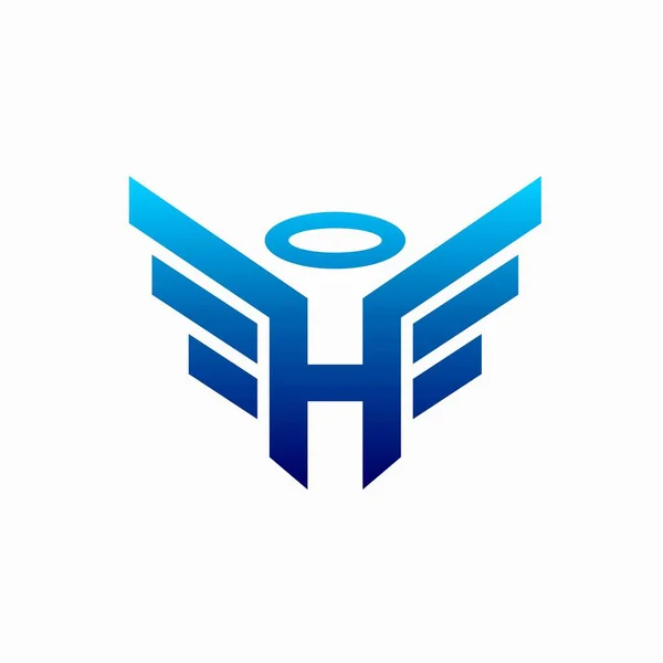 Nebeské Vektorové Logo Návrh Loga — Stockový vektor