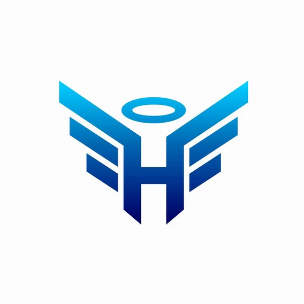 Cennet vektör logosu, H harfi logo tasarımı