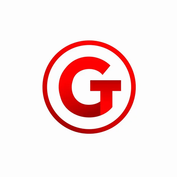 Písmeno Logo Logo Design — Stockový vektor