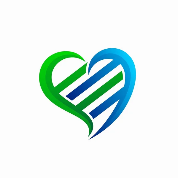 Dna Soyut Logo Tasarımı Ocak Vektör Logosu — Stok Vektör