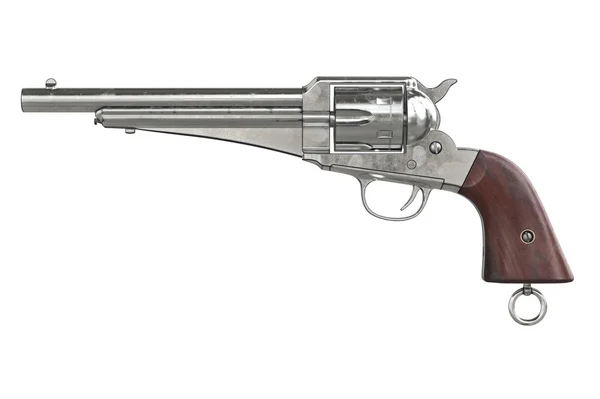 Pistol cowboy vapen, sidovy — Stockfoto
