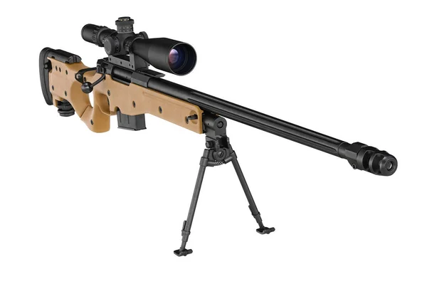 Rifle sniper military Stock Picture