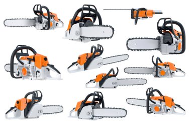 Testere benzin turuncu küme