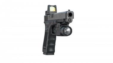 Silah silah siyah askeri tabanca