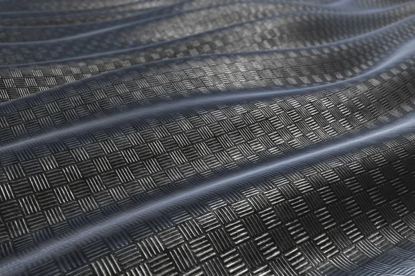 Metallic pattern abstract wave background — Stock Photo, Image