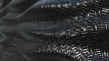 Metalik model soyut dalga arka plan döngü