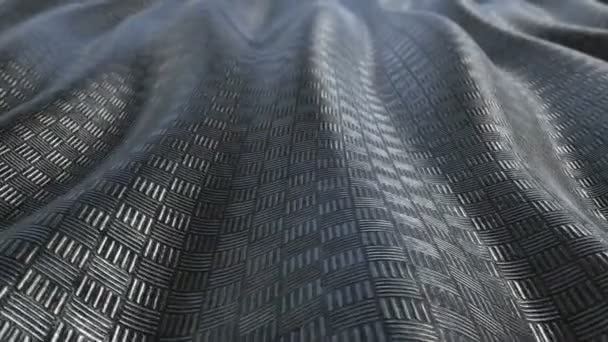 Metalliska mönster abstrakt mjuk bakgrund loop — Stockvideo