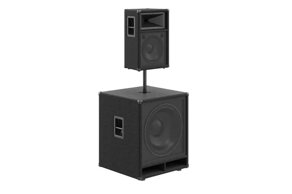 Spreker audio bass — Stockfoto