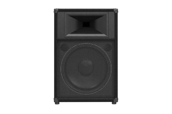 Speaker audio loud music, front view — Stock Photo, Image