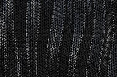 Koyu metalik zincir zırh yumuşak arka plan