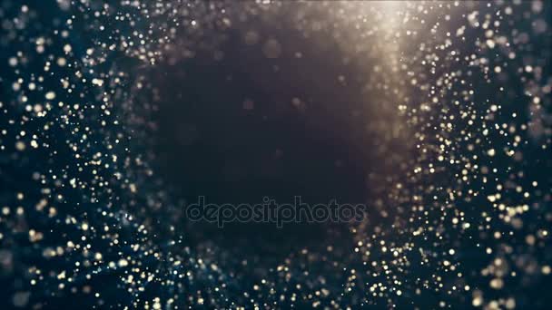 Glitter φώτα defocused φόντο βρόχο — Αρχείο Βίντεο