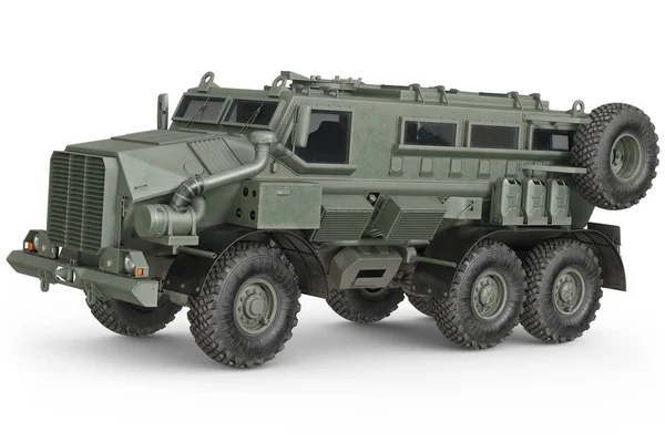 Vrachtwagen militaire auto verdediging — Stockfoto