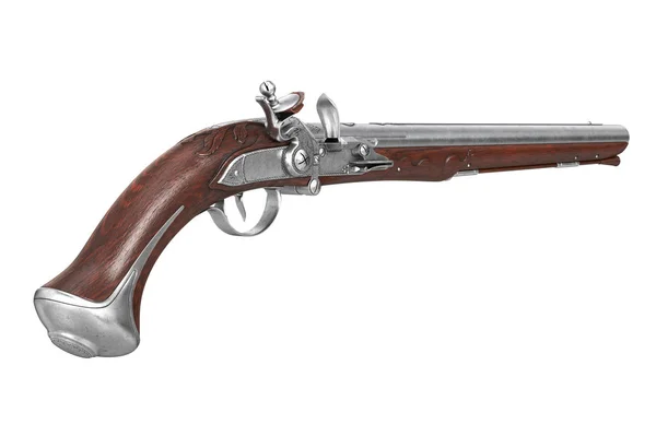 Flintlock пістолет-кулемет — стокове фото