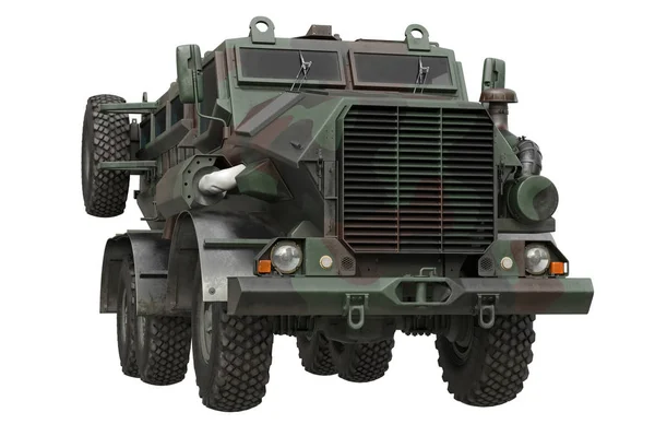 ट्रक सैन्य कम्फ्लैग कार — स्टॉक फ़ोटो, इमेज