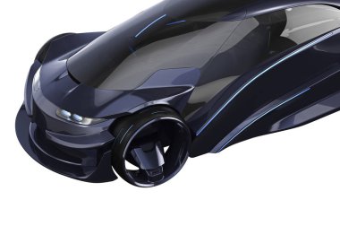 Araba kavramı koyu taşıma, Görünümü Kapat