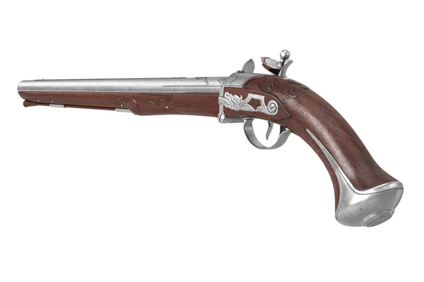 Пістолет гармата старого — стокове фото
