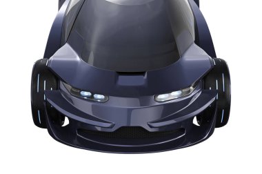 Araba konsepti mor otomatik, Görünümü Kapat