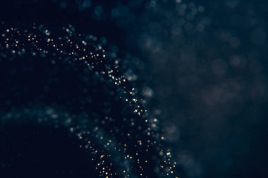 Parıldayan ışıklar odaklanmamış arkaplan