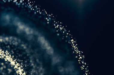 Parıldayan ışıklar soyut odaklanmış arkaplan