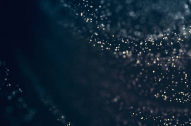 Parıldayan ışıklar odaklanmamış arkaplan