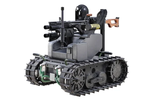 Военный дистанционный робот — стоковое фото