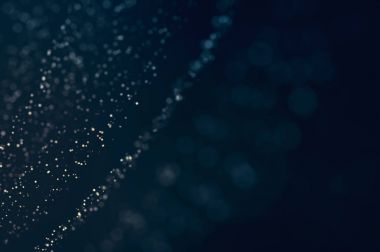 Parıldayan ışıklar odaklanmamış arkaplan