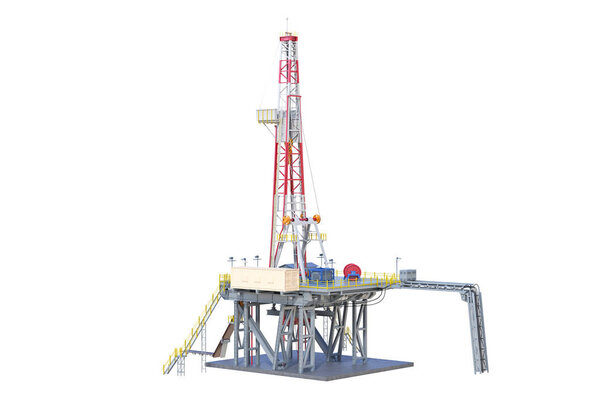 Rig platform oil production