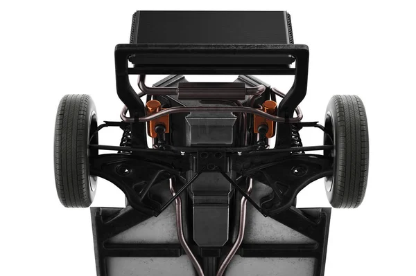 Chassis frame car, close view — Stock Photo, Image