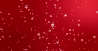 Kar Parçacıkları. Geçmişi. Kış arkaplanı.