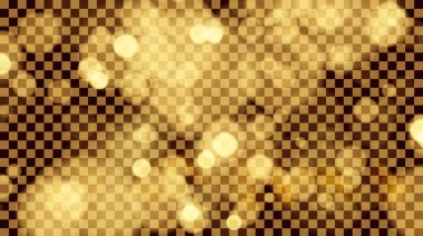 Parlayan şeffaf bokeh arka plan. Vektör çizim