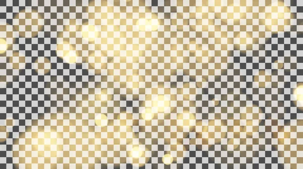 Parlayan şeffaf bokeh arka plan. Vektör çizim