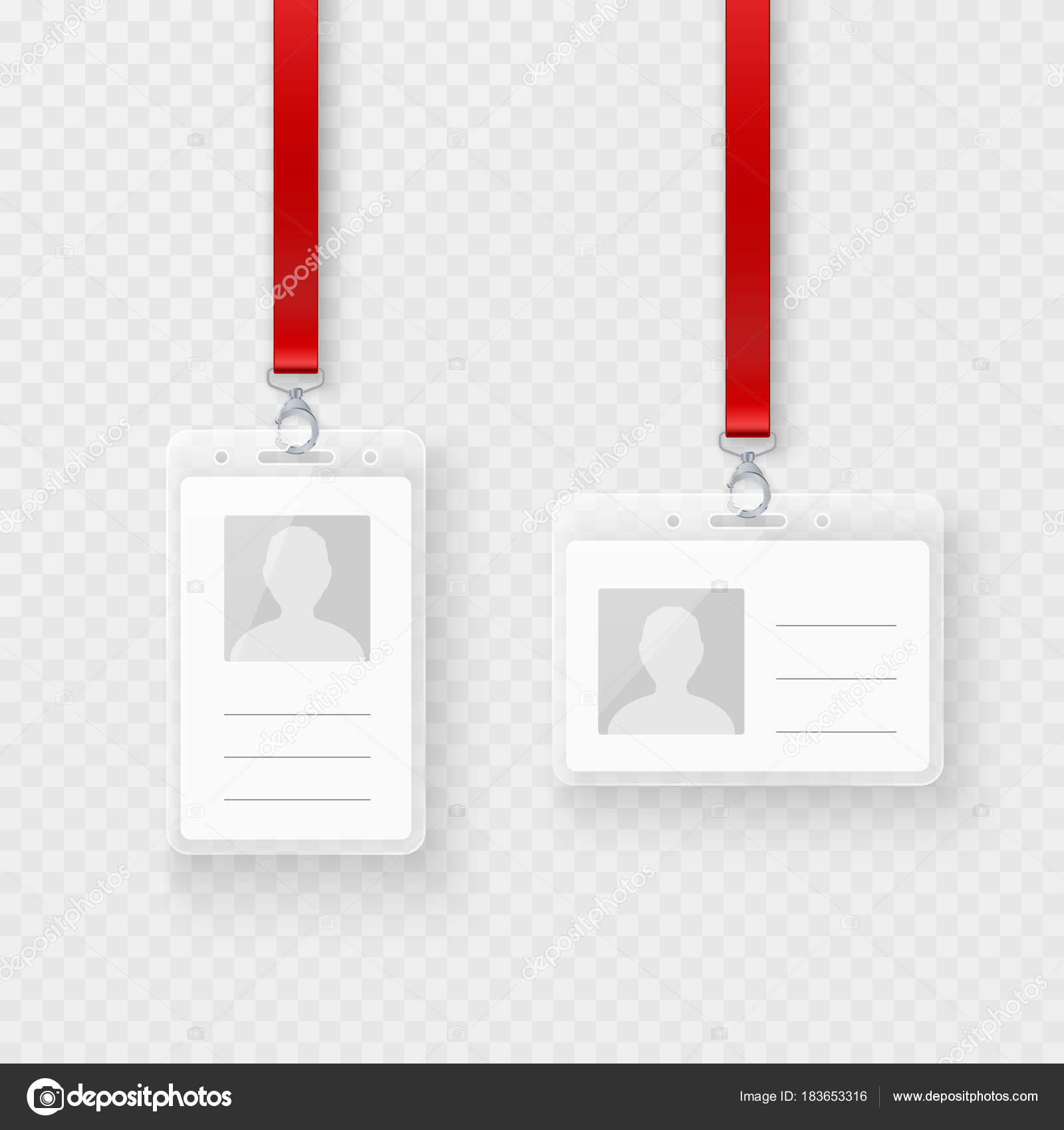Plain Plastic Id Cards