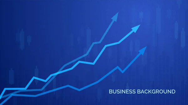 Financial graph chart. Business infographics background. Graph chart of stock market investment trading. Abstract analisys and statistic diagram. vector illustration — 图库矢量图片