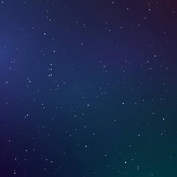Hvězdné Nebe Barvy Pozadí Temná Noční Obloha Nekonečný Prostor Zářícími — Stockový vektor