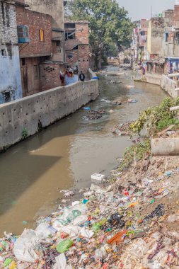 Lucknow, Hindistan - 3 Şubat 2017: Lucknow, Uttar Pradesh Eyaleti, Hindistan
