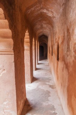 Baori (iyi adımlar) Lucknow, Uttar Pradesh state, Hindistan 'daki Bara Imambara kompleksinde