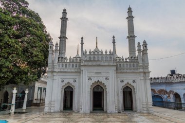 Husainabad mosque at Chota Imambara complex in Lucknow, Uttar Pradesh state, India clipart