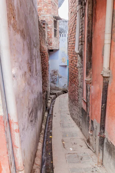 Narrow Alley Lucknow Uttar Pradesh State India — Stock Photo, Image
