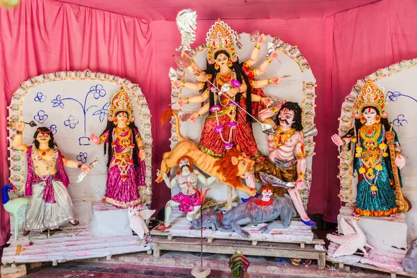 Colorful Hindu Shrine Panam Nagar City Bangladesh — Stock Photo, Image