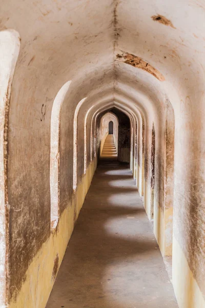 Narrow Corridor Bara Imambara Lucknow Uttar Pradesh State India — Stock Photo, Image