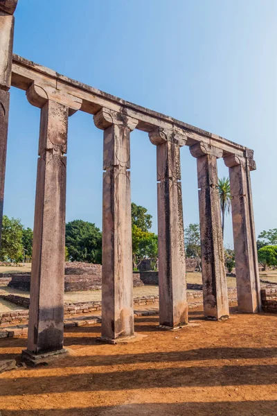 Temple Ancien Monument Bouddhiste Sanchi Madhya Pradesh Inde — Photo