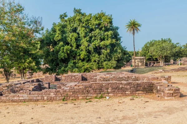 Ruínas Budistas Sanchi Madhya Pradesh Índia — Fotografia de Stock