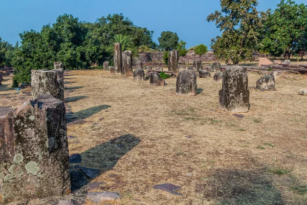 Ruiny Buddyjskich Stron Sanchi Madhya Pradesh Indie — Zdjęcie stockowe