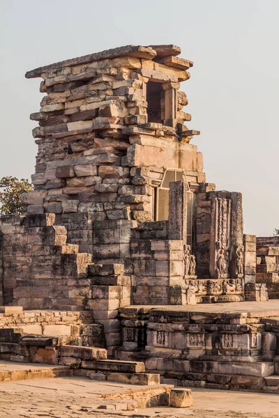 Αρχαίος Βουδιστικός Ναός Στο Sanchi Madhya Pradesh Ινδία — Φωτογραφία Αρχείου