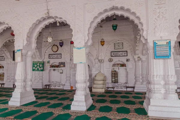 Bhopal Índia Fevereiro 2017 Mesquita Jama Masjid Centro Bhopal Estado — Fotografia de Stock