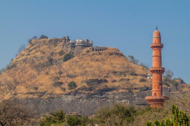 Daulatabad Kalesi ve Chand Minar (Ay Kulesi), Maharashtra Eyaleti, Hindistan