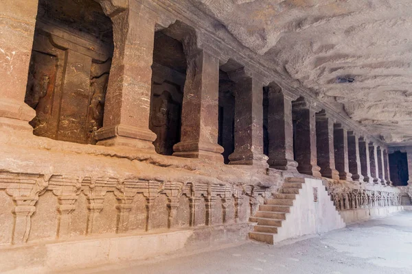 Archways Vid Kailasa Tempel Ellora Delstaten Maharastra Indien — Stockfoto